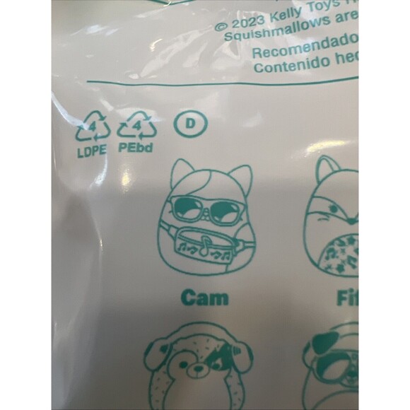 Cam The Cat Mini Squishmallow From Mcdonald’s Happy Meal 2024 New - Picture 4 of 4